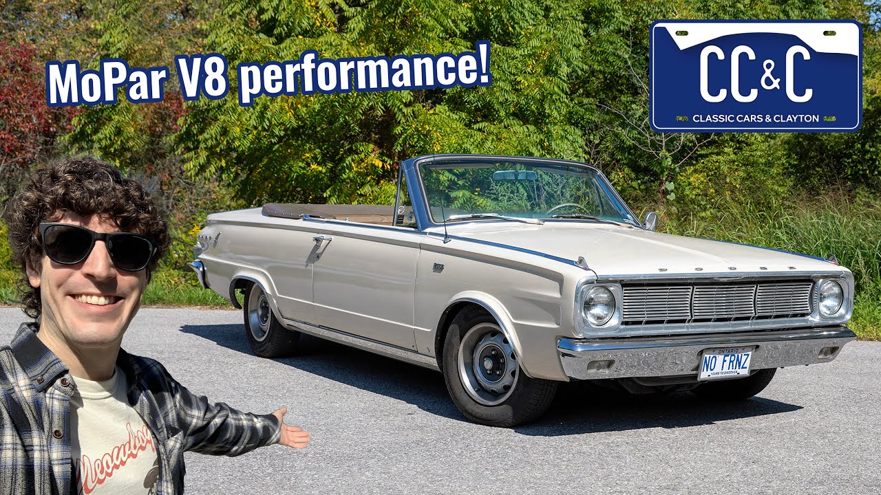 Dodge Dart GT 1966 года | Первый мощный малолитражный автомобиль MoPar: Забытый конкурент Mustang...