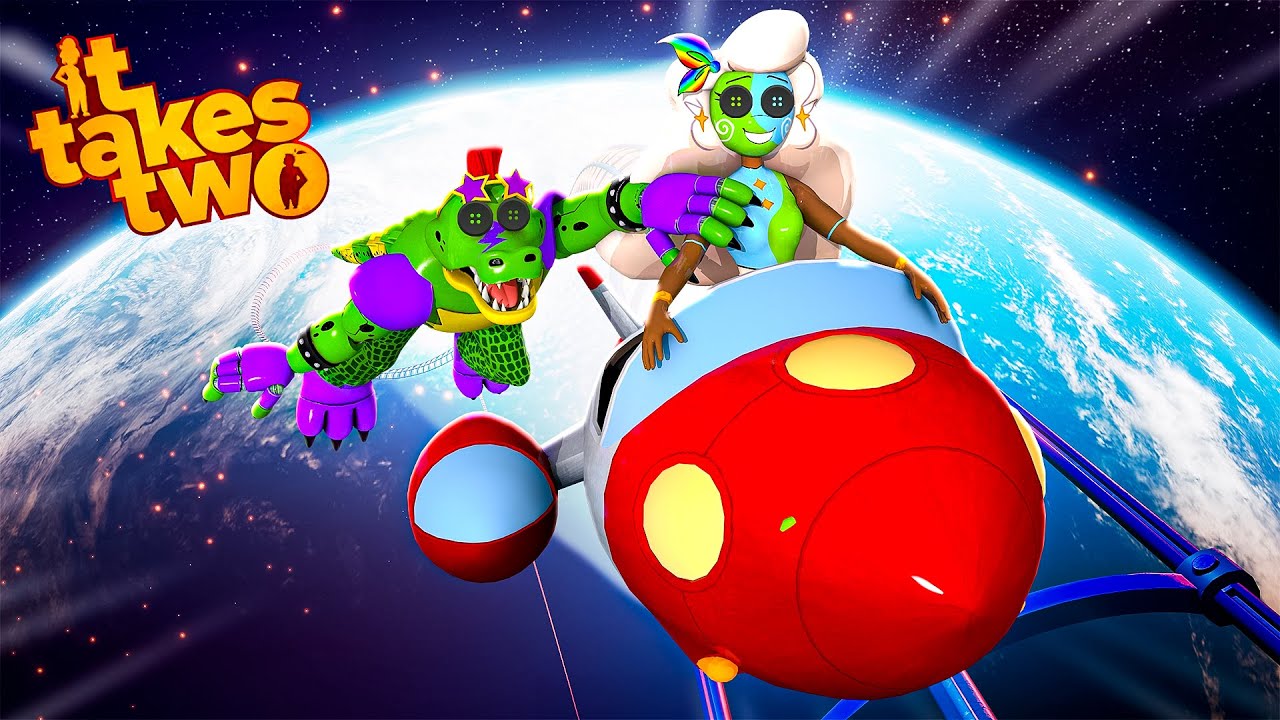 Monty and Earth GO TO SPACE in It Takes Two