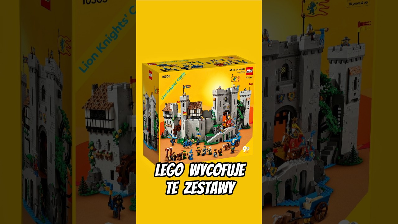 LEGO wycofuje te zestawy dla dorosłych! Lista wycofań 2025 Icons i Ideas