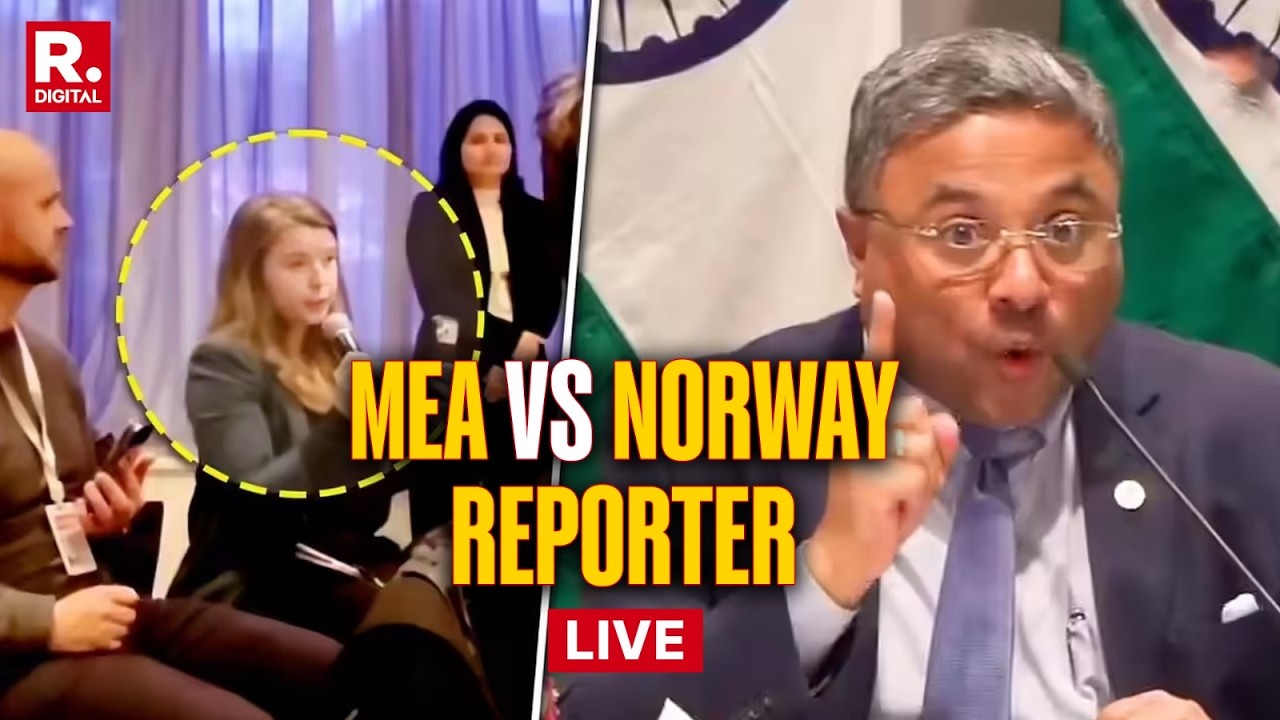 GLOBAL HEADLINES LIVE: Sibi George Norway Press Clash | Trump Pauses Iran Strike Plan