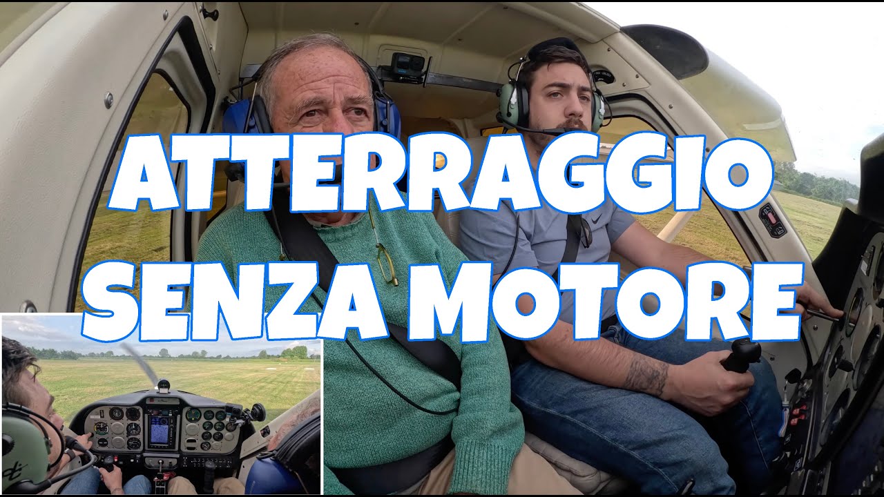 Nuova lezione di volo, proviamo a tirare via il motore!