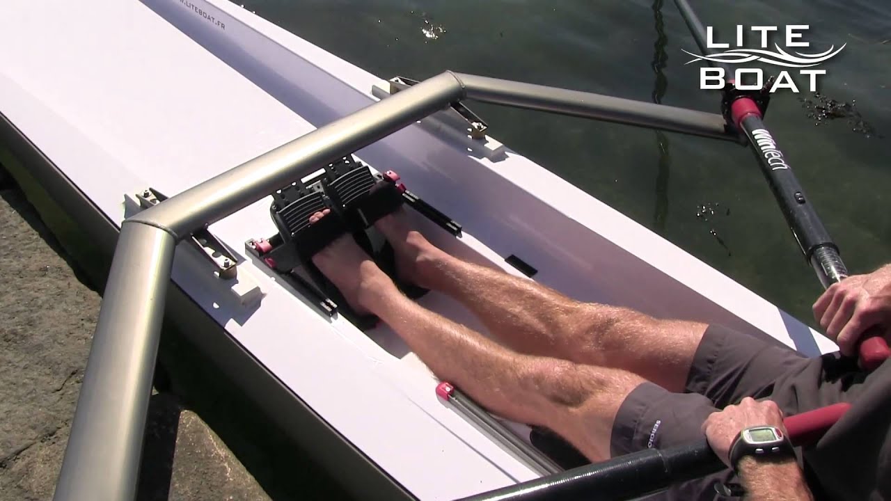 Comment régler son bateau à rame - démonstration sur un Liteboat