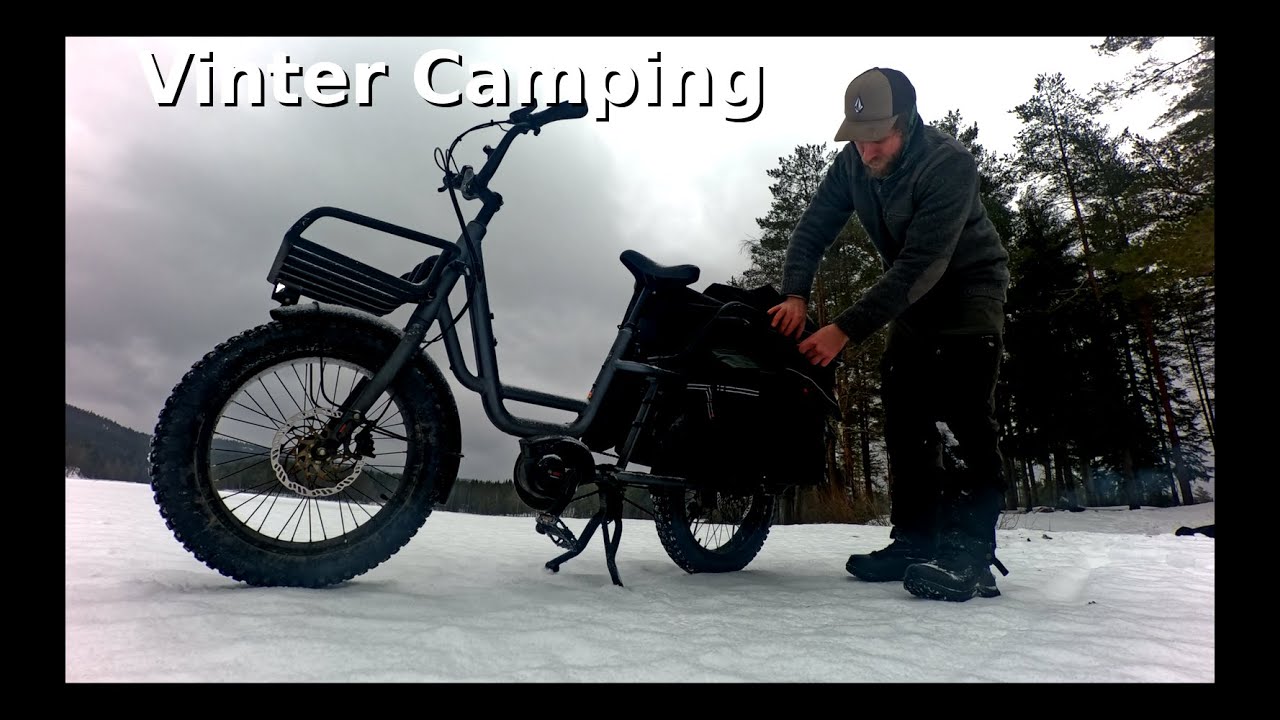 Vintercamping med sykkel i nordmarka