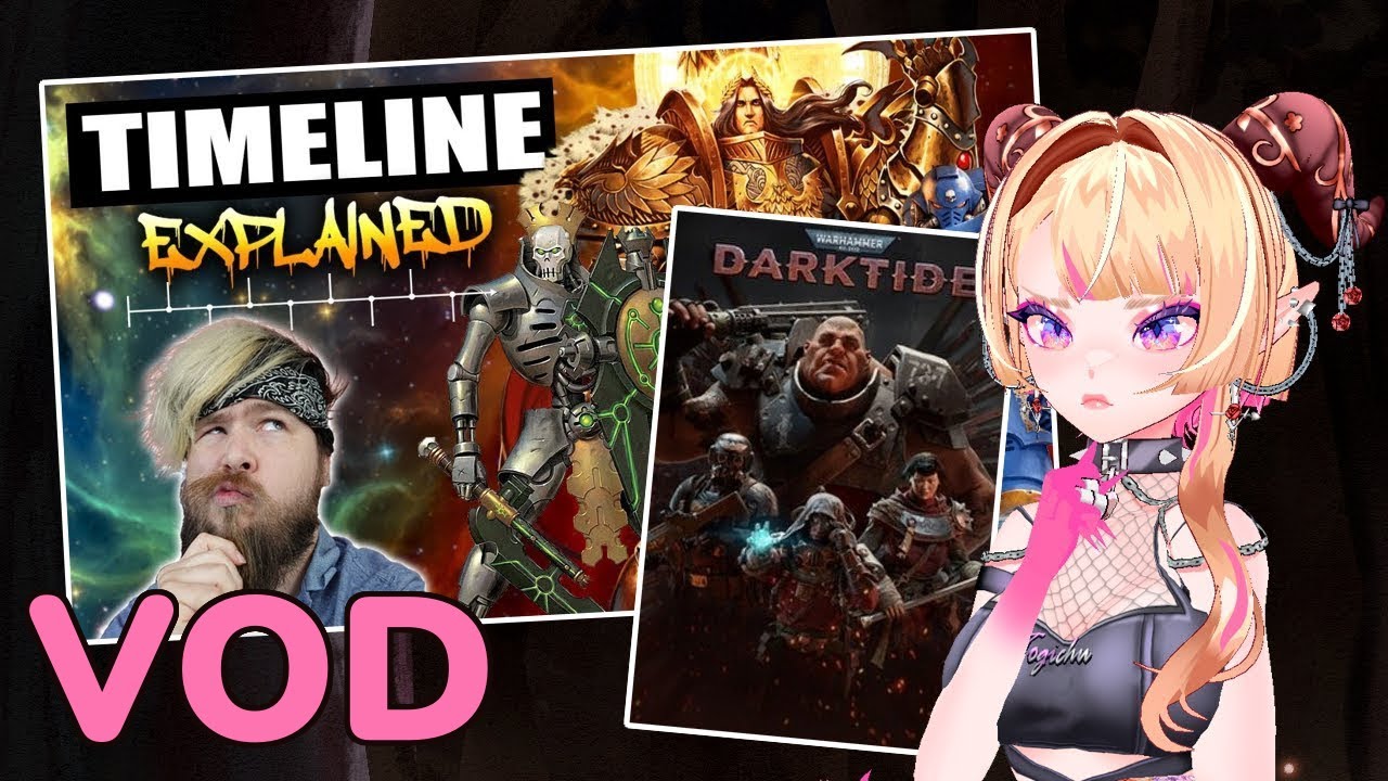 Warhammer timeline learning session + playing Darktide afterwards! | WesHammer reaction