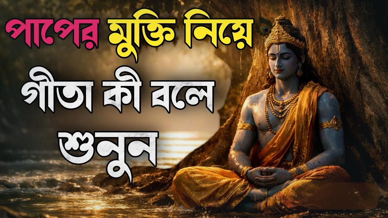 অতীতে খারাপ কাজ করলেও কি শুদ্ধ হওয়া যায়? | গীতার শিক্ষা | Bhagwat Geeta sar in Bengali |