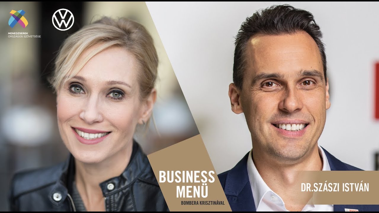 Business Men&uuml; Bombera Krisztin&aacute;val interj&uacute; dr. Sz&aacute;szi Istv&aacute;nnal