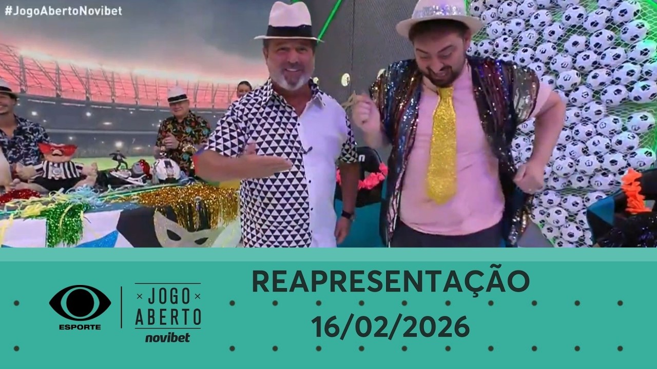 Clima de Carnaval no Jogo Aberto com resultados dos estaduais | Reapresenta&ccedil;&atilde;o