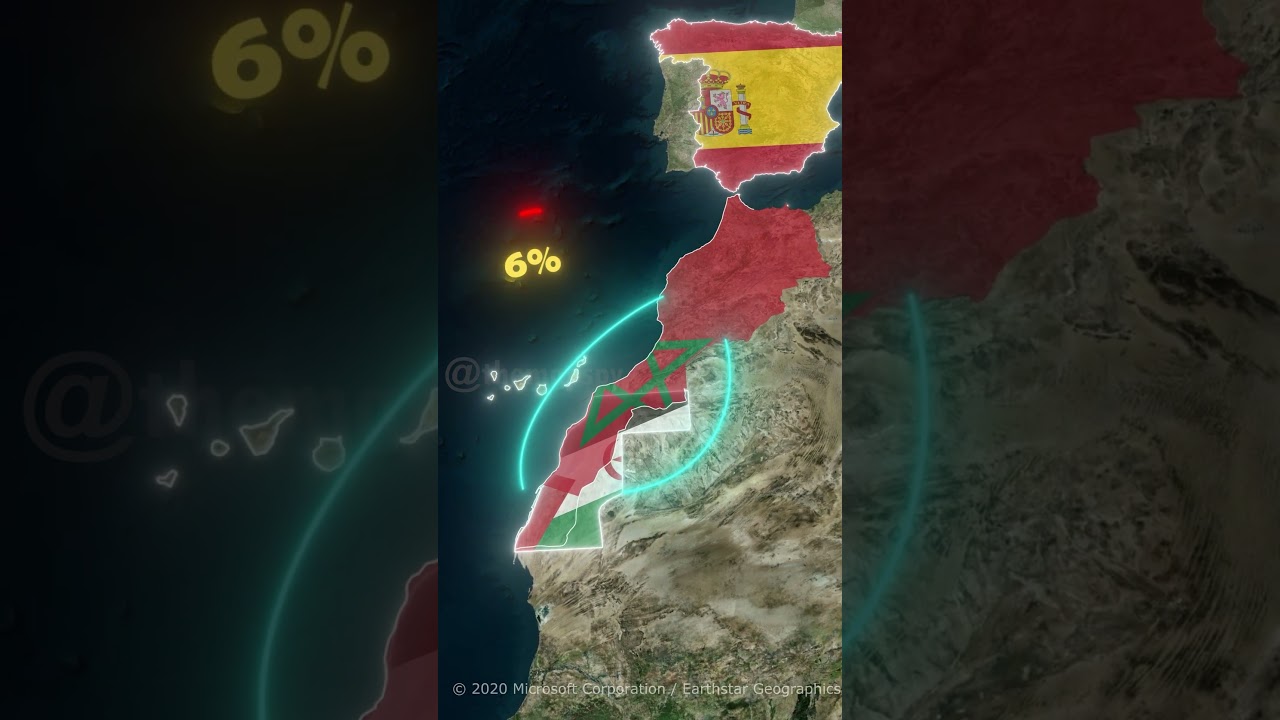 Plight of Mysterious Western Sahara! 🤯#shorts