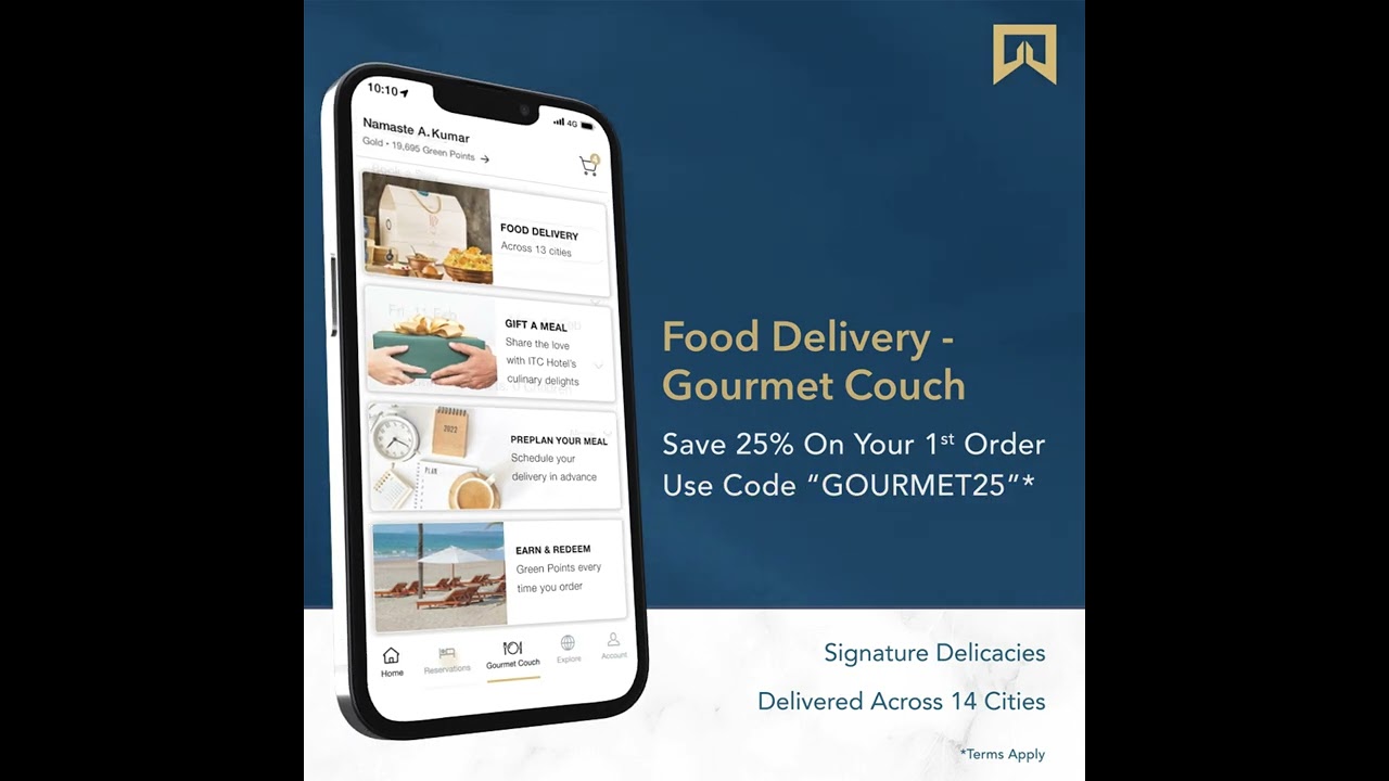 The all new ITC Hotels App