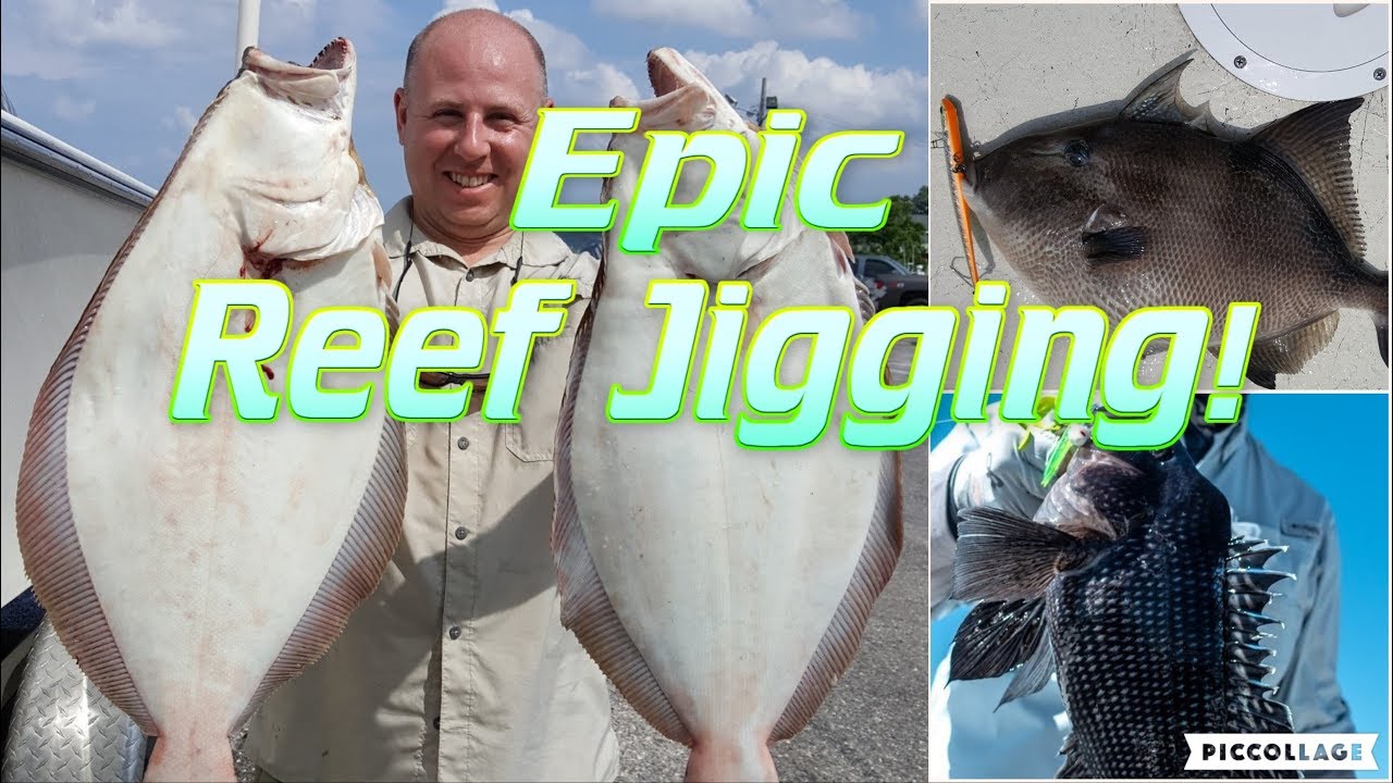 3 Fluke 20lb Limit: ловля на джиг на рифах Нью-Джерси!