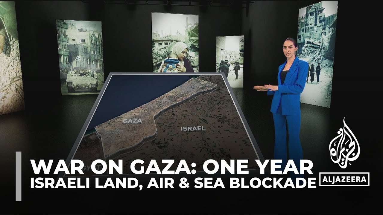 One year of Israel's war on Gaza: An open-air prison under Israeli control