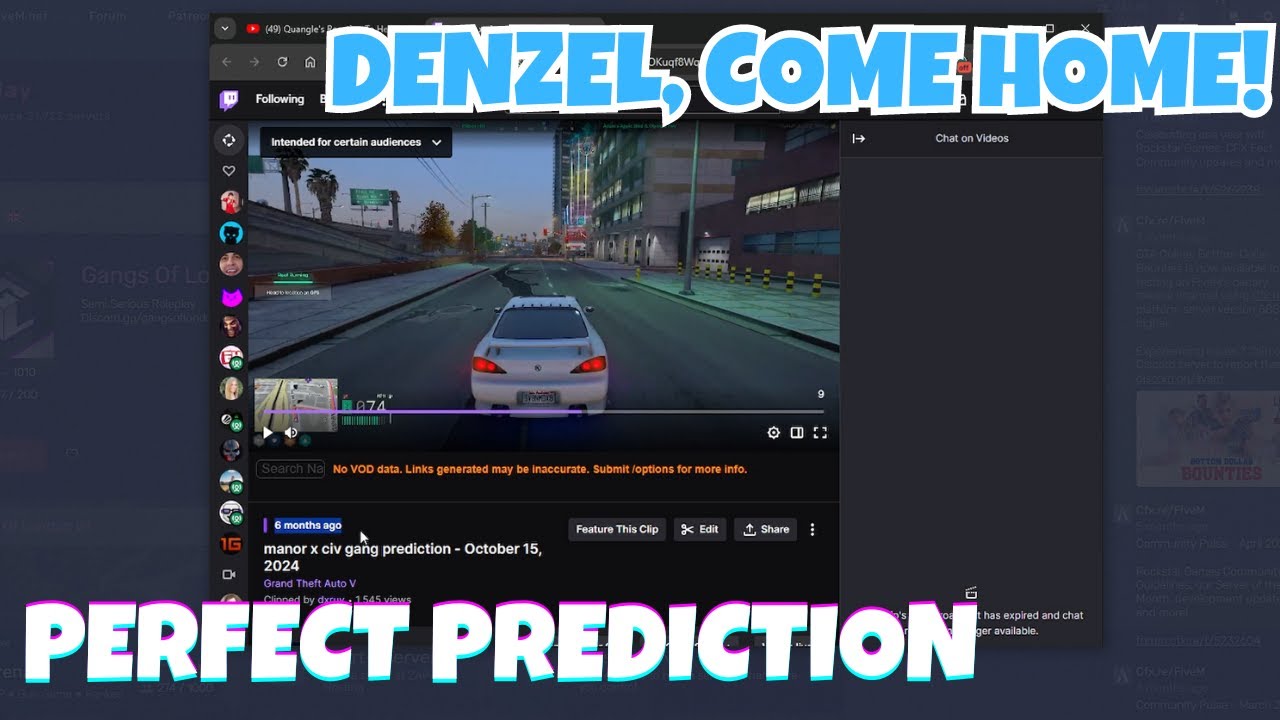 Matt Reacts to His PERFECT Prediction About CIV GANG Disbanding 6 Months Ago | NOPIXEL 4.0 GTA RP