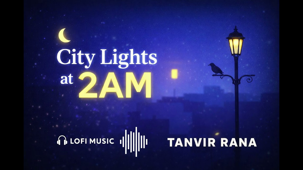 City Lights at 2AM | TANVIR RANA (Lofi Song) #sleep #song #music #sad #lofi