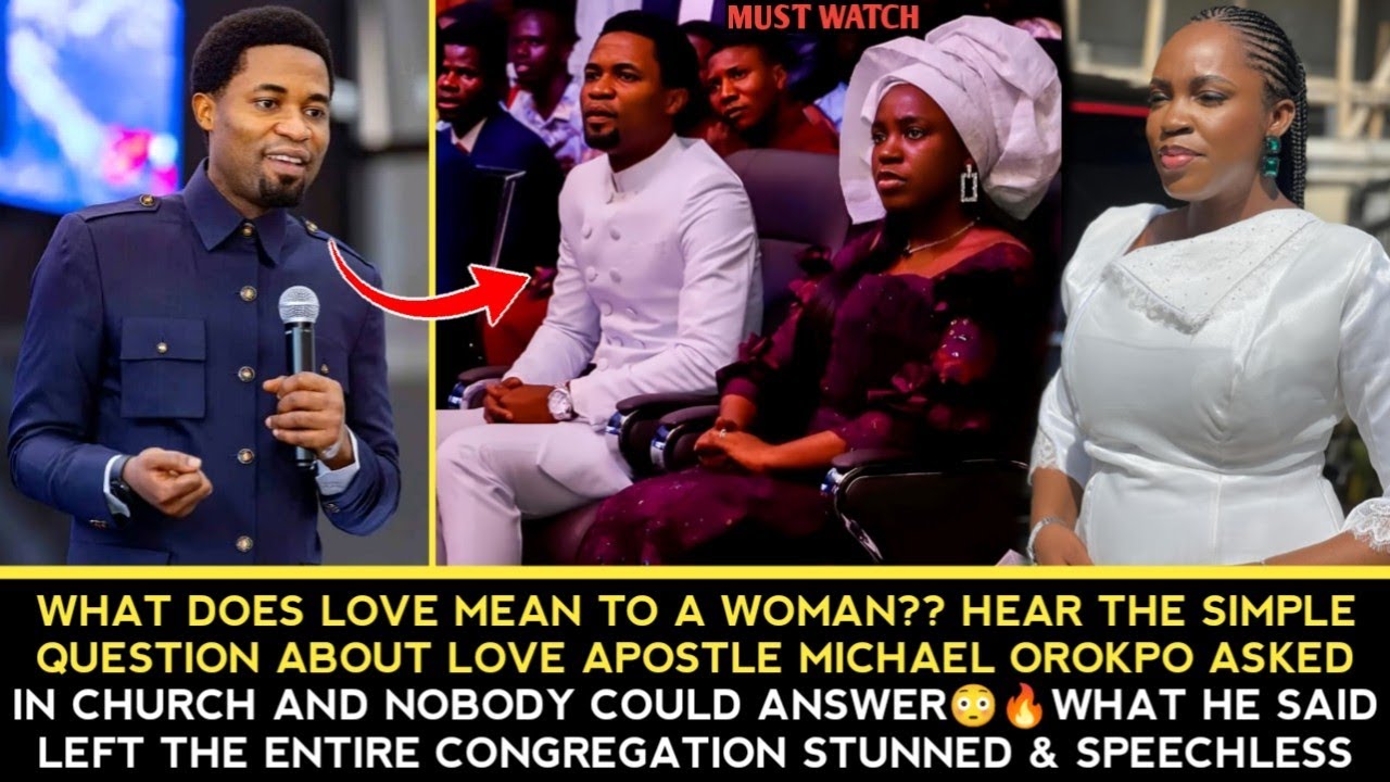 THE CROWD WENT SILENT WHEN APST MIKE ASKED THEM TO DEFINE WHAT LOVE MEANS TO A WOMAN & THIS HAPPEND🔥