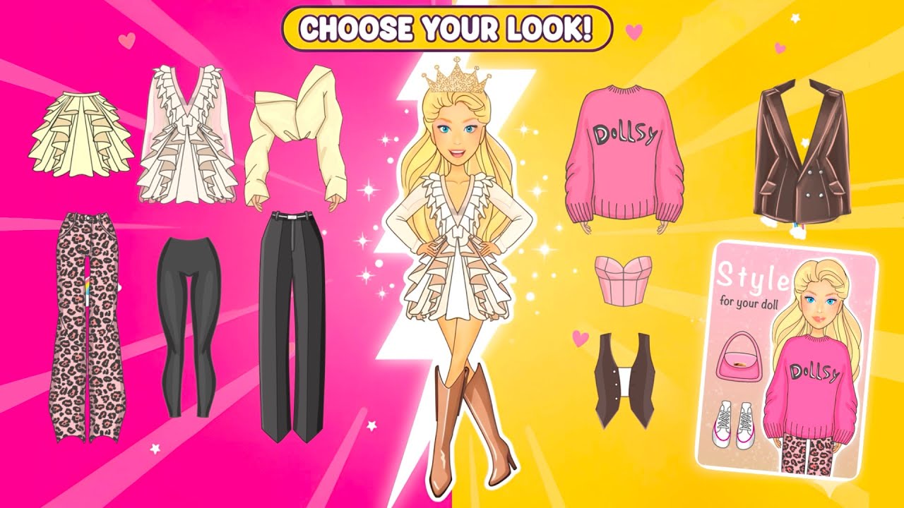 Paper Dolls Dress Up Outfit Ideas 🌸 – Choose the Cutest Outfit!