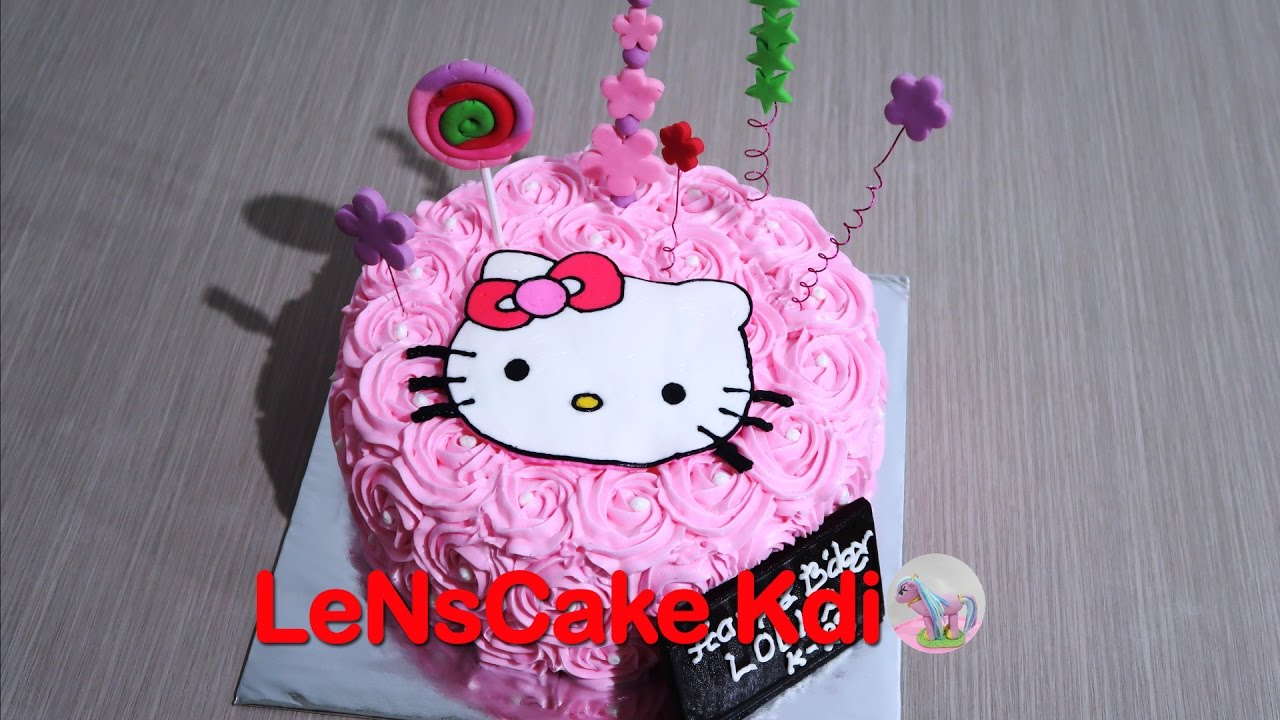 Kekinian! Cara Membuat Kue Ulang Tahun Hello Kitty