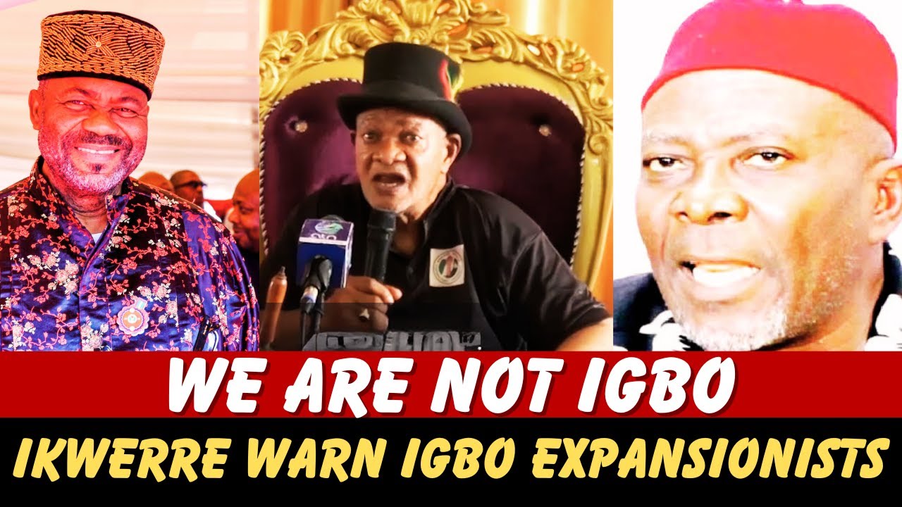 WE ARE NOT IGBO 🔥 IKWERRE ELDERS WARN EXPANSIONISTS, DISOWN MBATA & OTHERS CLAIMING IGBO IDENTITY