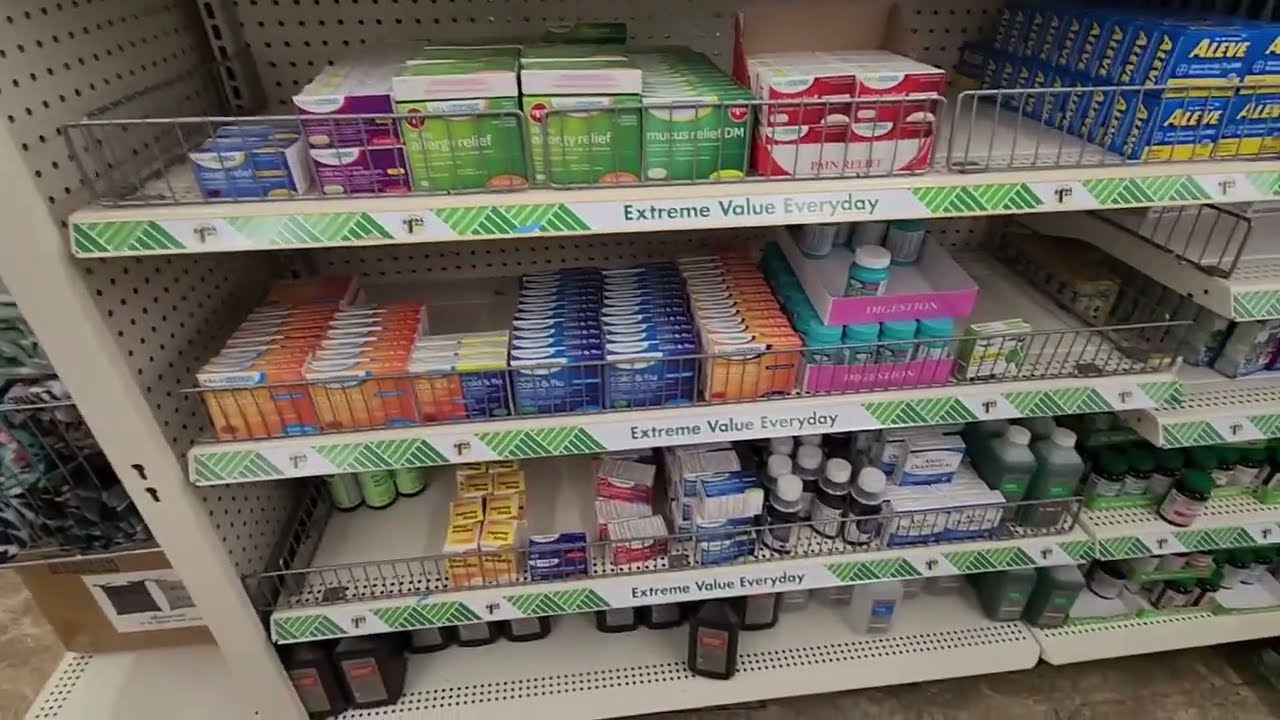 Dollar Tree Over-The-Counter Shelf Organization | August 2024 (Soft Spoken)