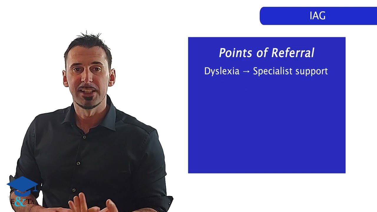 Level 3 Award in Education and Training - Points of Referral