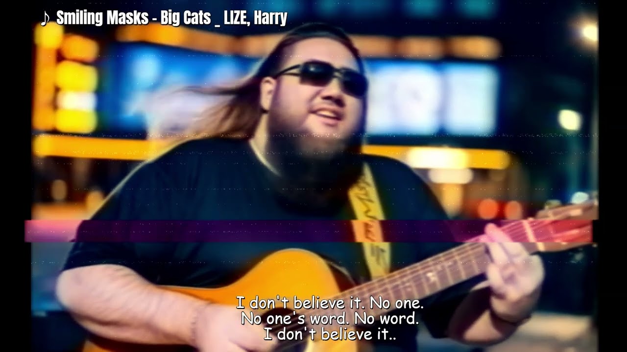 Harry Synth-pop | 신나는 음악 | Smilling Masks - Big Cats _ LIZE & Harry
