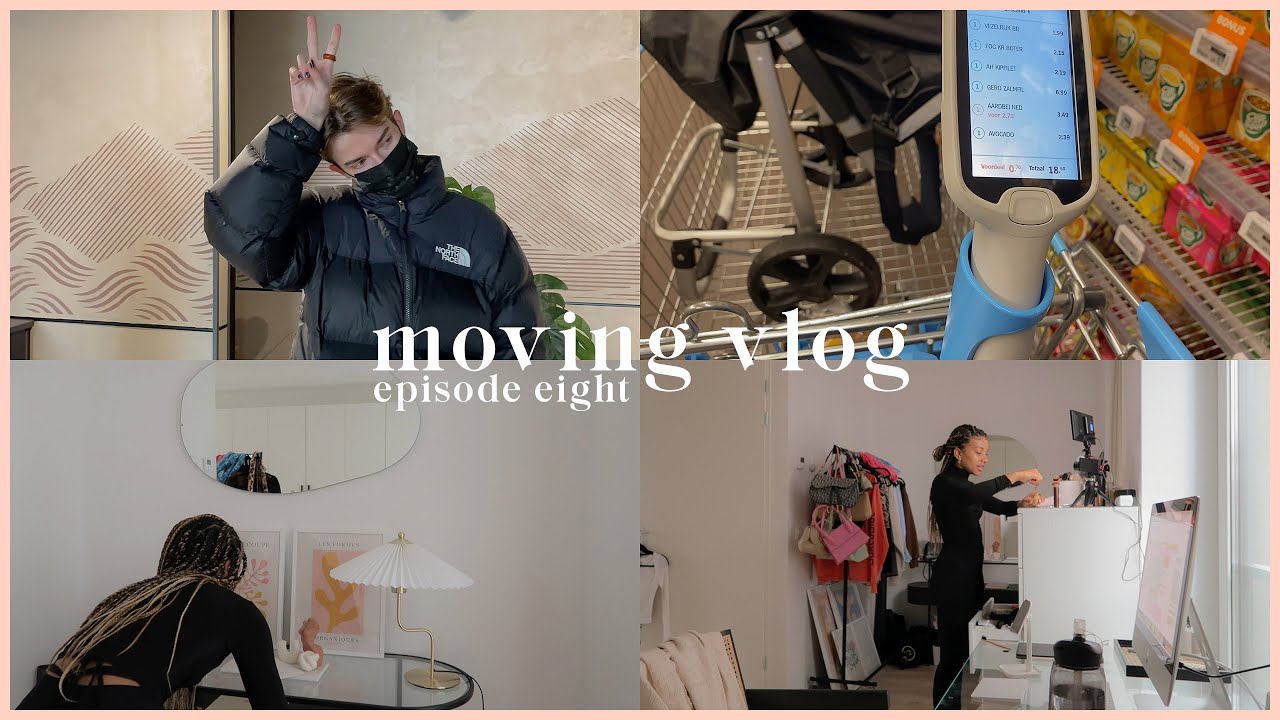 MOVING VLOG #8: quality time with bestie, decorating + last moving questions answered!