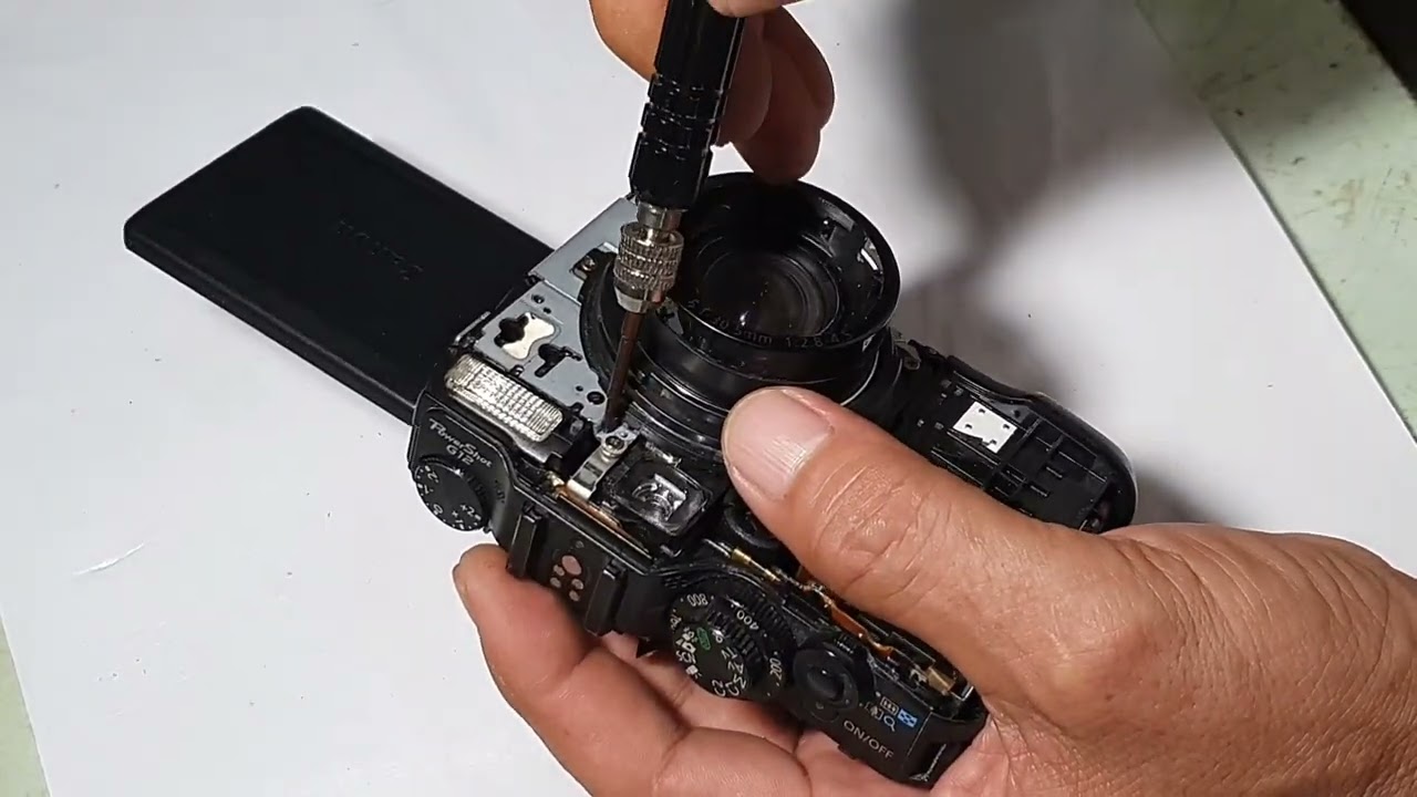 #sửa lỗi canon G12 len error