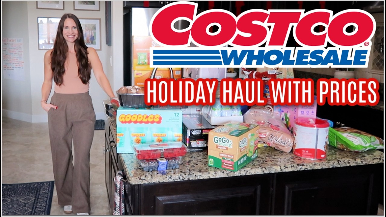 Покупки продуктов в Costco с указанием цен! Еда для праздничного застолья и дня рождения.