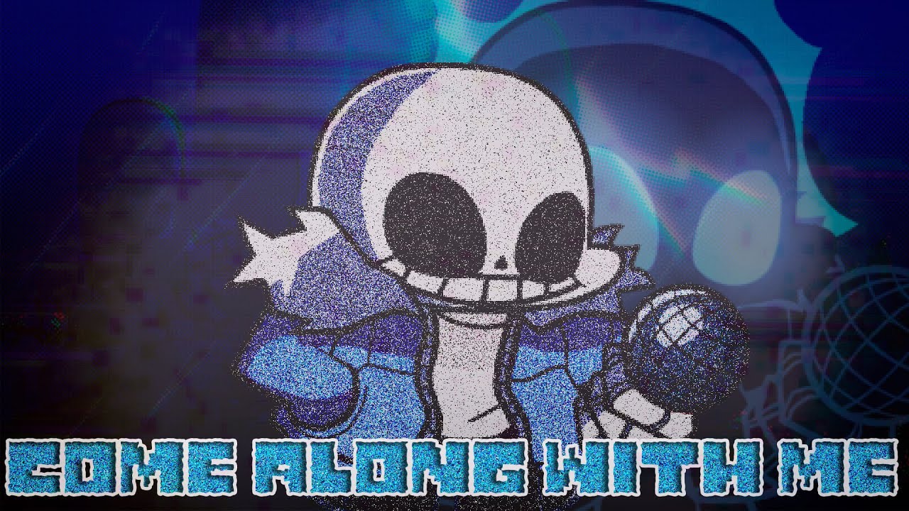 Come Along With Me but Nightmare Sans And Sans sing it | FNF Cover