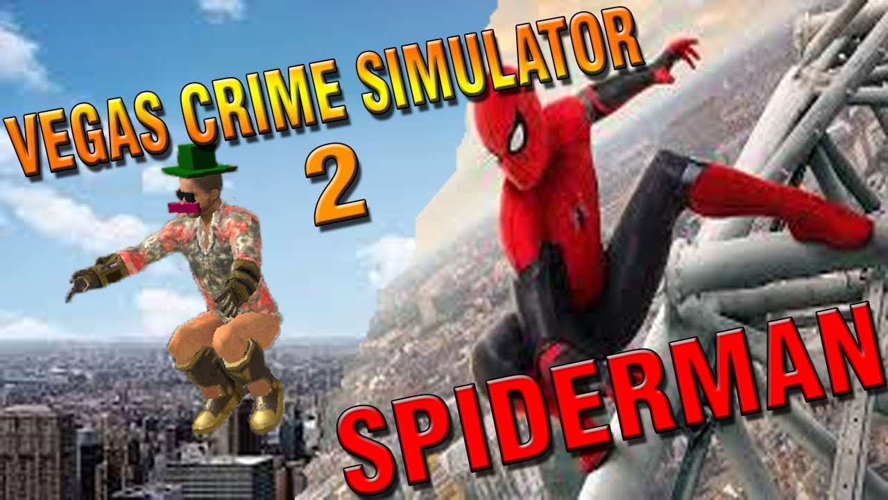 BOLUDEANDO CON PODERES DE SPIDERMAN ,VEGAS CRIME SIMULATOR 2