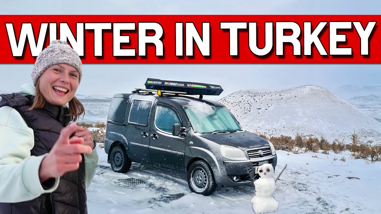 Winter Vanlife FUN in Turkey!
