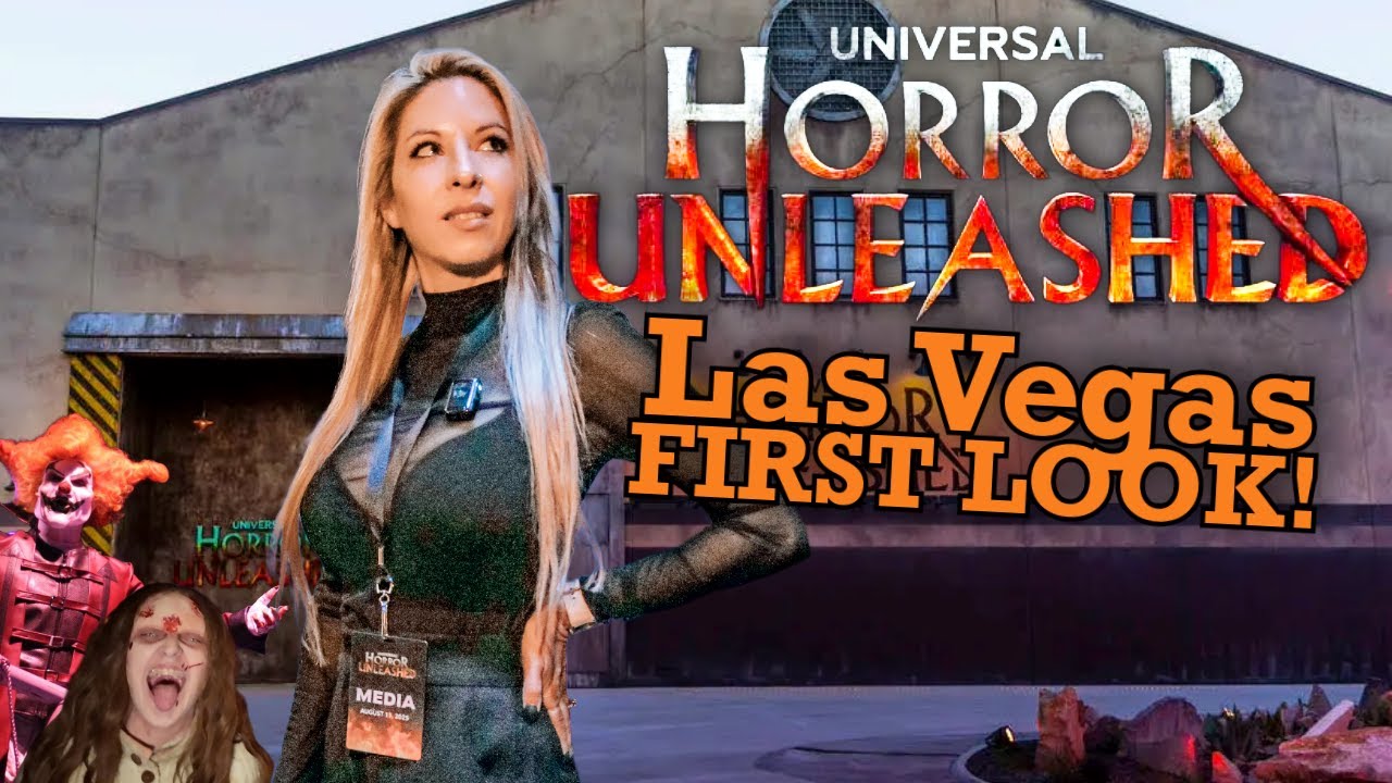 Las Vegas NEW Universal Horror Unleashed FULL ACCESS in Haunted Houses, Food & Know Before You Go!