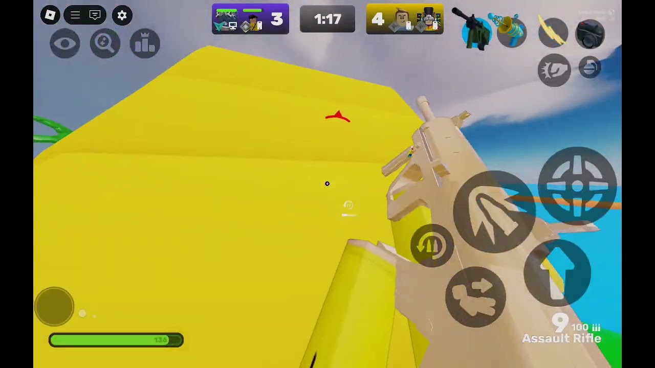 ROBLOX RIVALS MOBILE GAMEPLAY IN RANKED