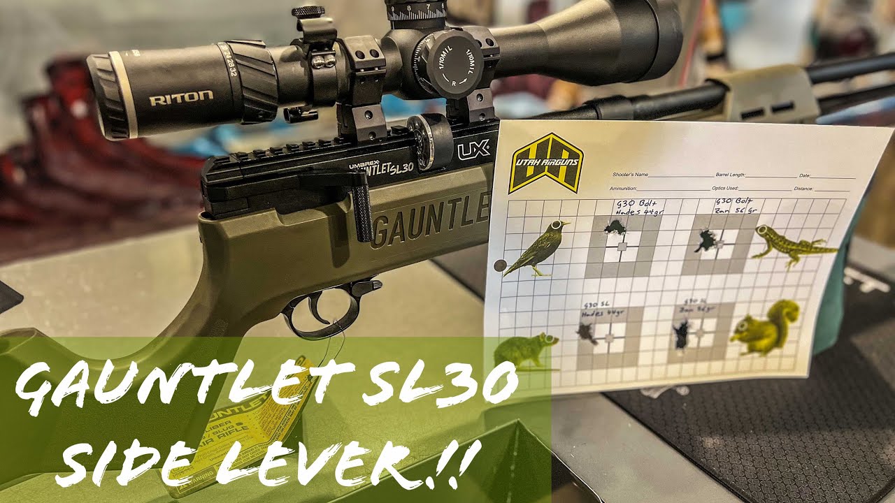 The Gauntlet 30 Now Has A SIDE LEVER! But Does It Shoot Well?! Bolt VS Side Lever Direct Comparison