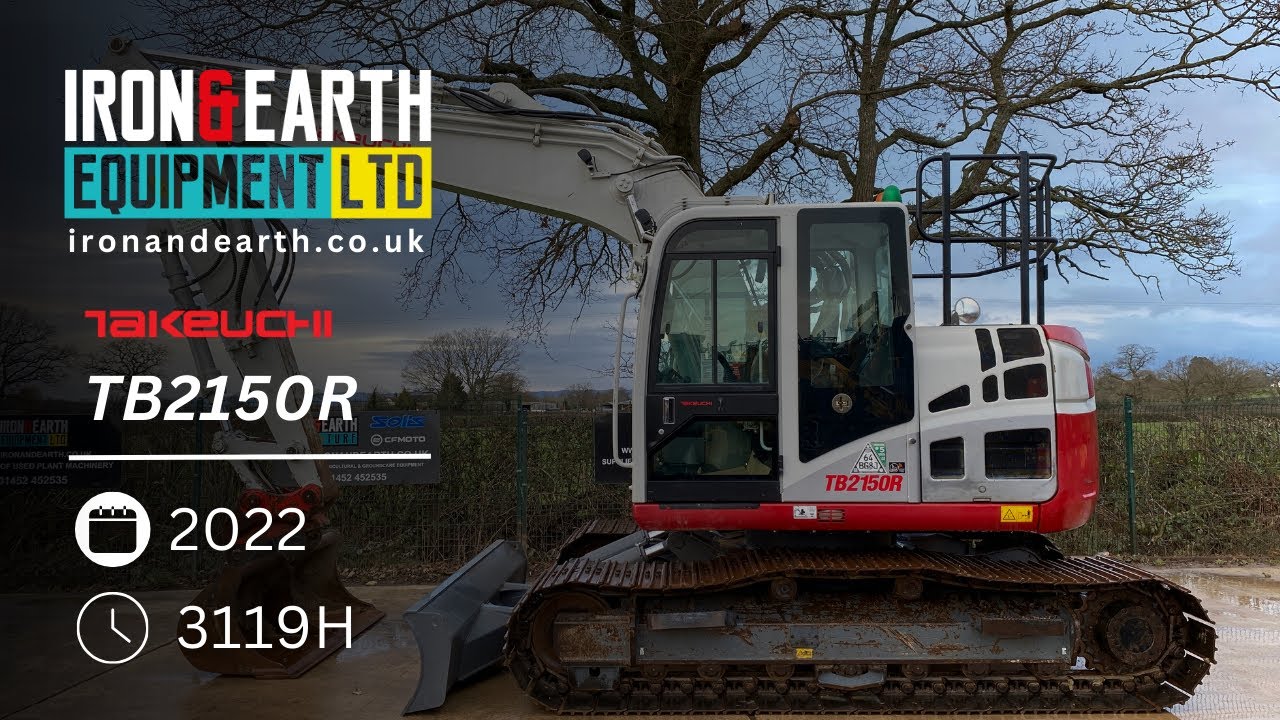 2022 Takeuchi TB2150R Excavator 