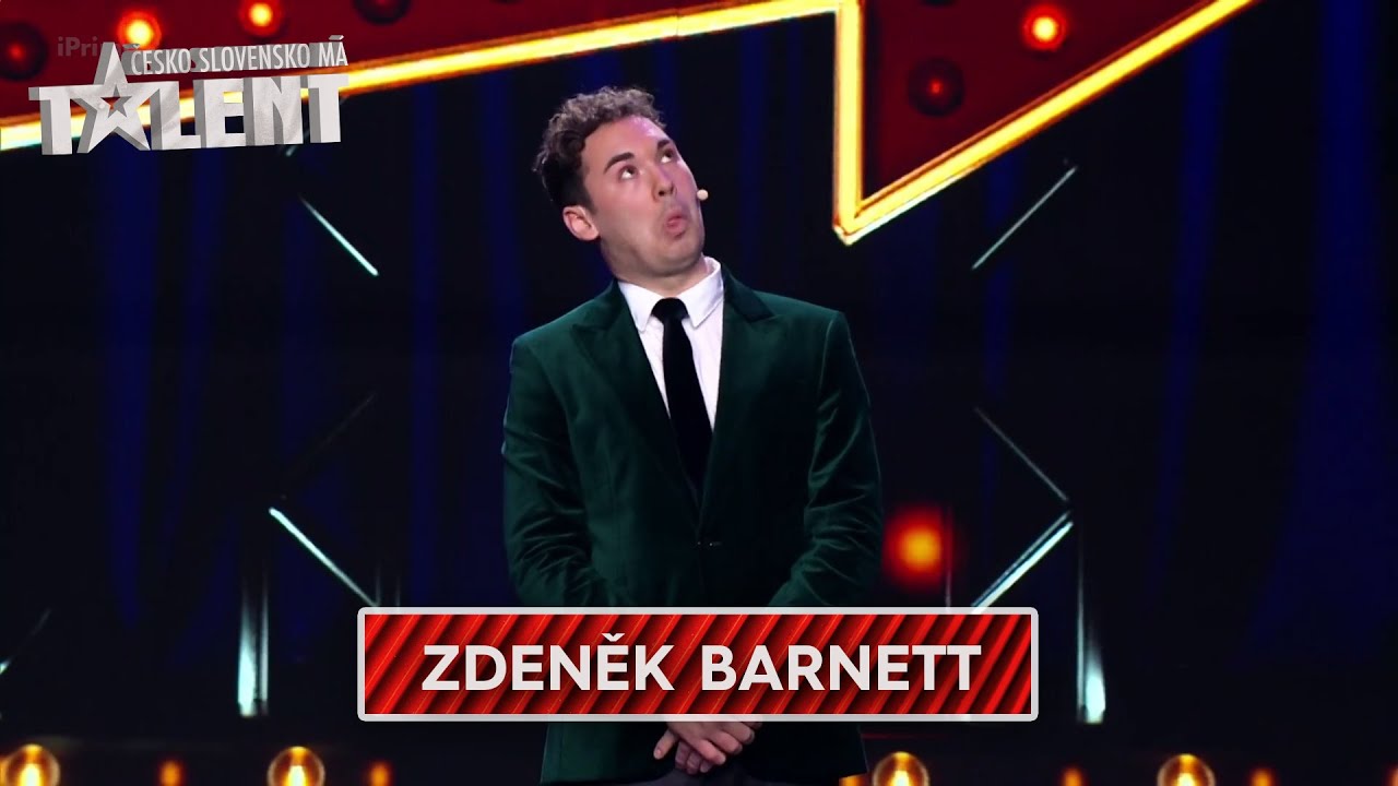 ČESKO SLOVENSKO M&Aacute; TALENT X (semifin&aacute;le) &ndash; Zdeněk Barnett