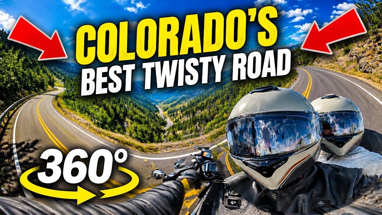 Highway 92 Colorado's Best Twisty Road | 360&deg; POV Experience