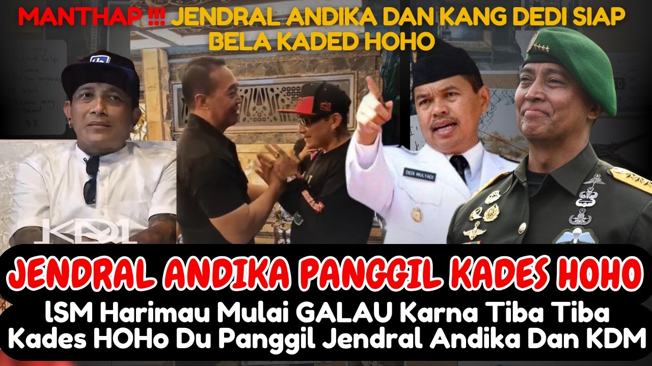 KEPALA DESA HOHO DI PANGGIL JENDRAL GATOT: LSM HARIMAU KETAKUTAN