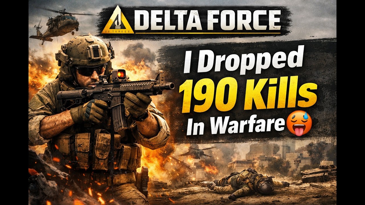I Dropped 190 Kills In Warfare🥵