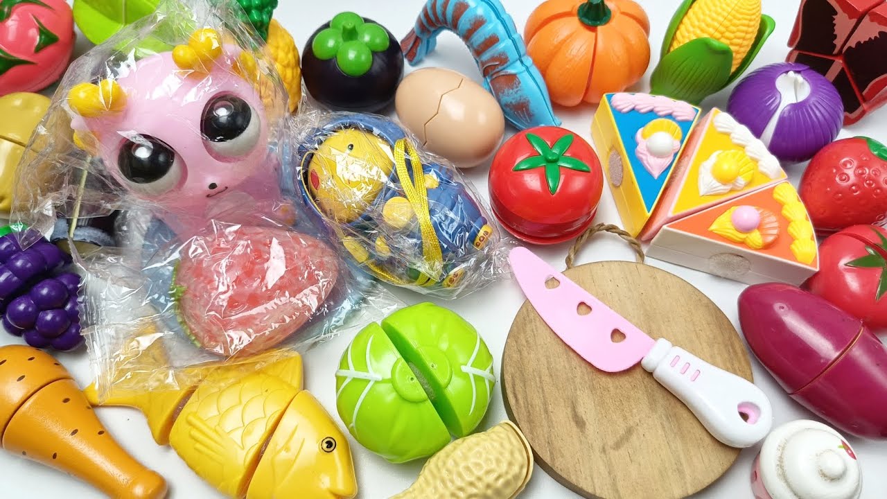 Stress Relief ASMR ✦ Gentle Fruit Cutting for Mental Calm | Unboxing Toys ASMR no Talking 🥜
