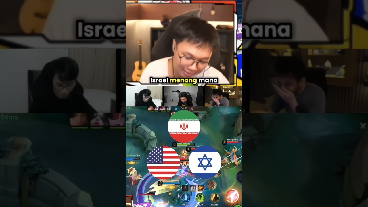 Tanggapan mas eko soal perang iran lawan Israel + as 🤔 #luminaire #oura #mlbb #mobilelegends