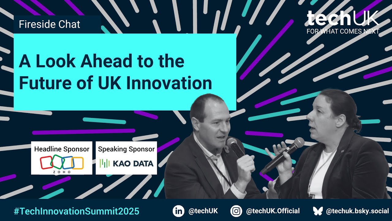 Fireside chat: A Look Ahead to the Future of UK Innovation with Professor Sir Ian Chapman, CEO, UKRI