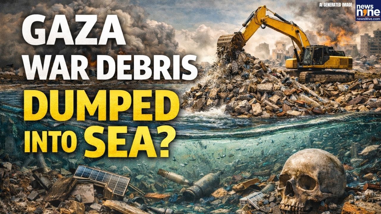 Is Gaza War Rubble Being Dumped Into the Mediterranean Sea? | Explained | News9