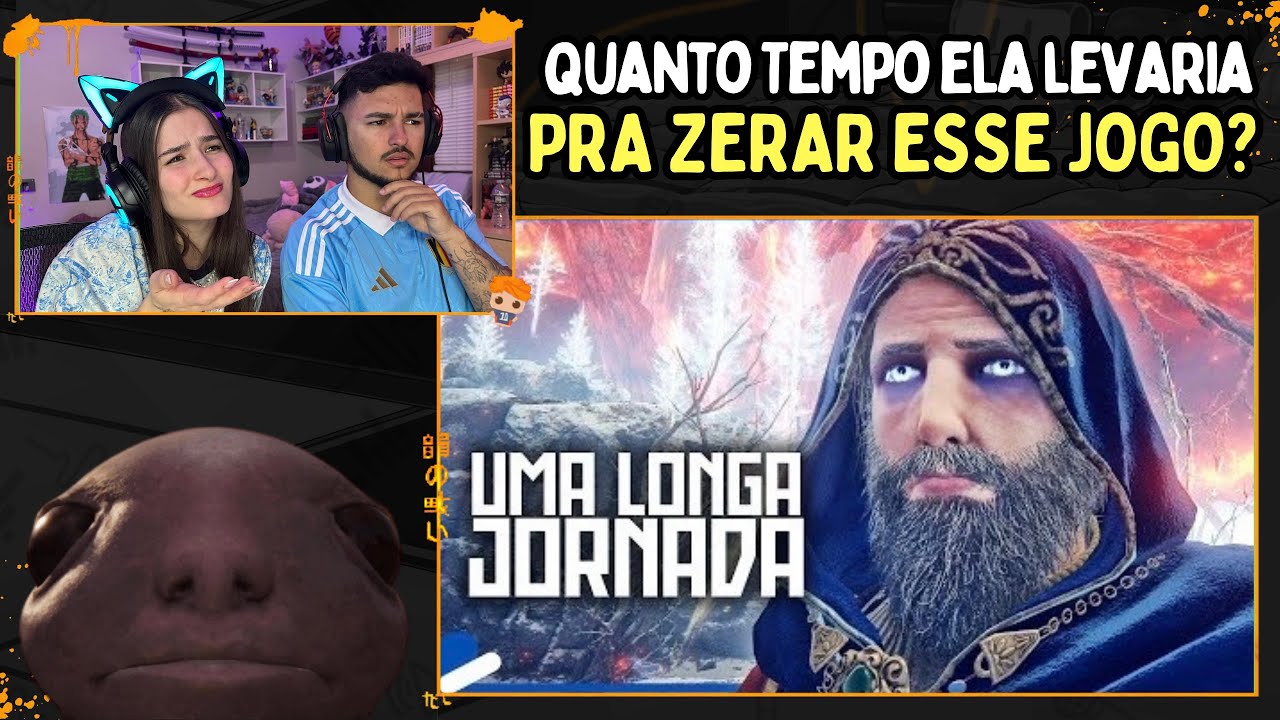 Minha LOOOOOONGA Jornada em ELDEN RING - Análise / Review | BRKsEDU | Apenas uma Live