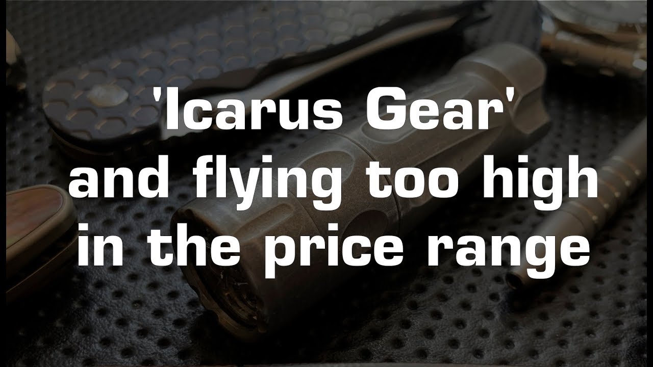 'Icarus Gear', and flying too high up the curve of diminishing returns