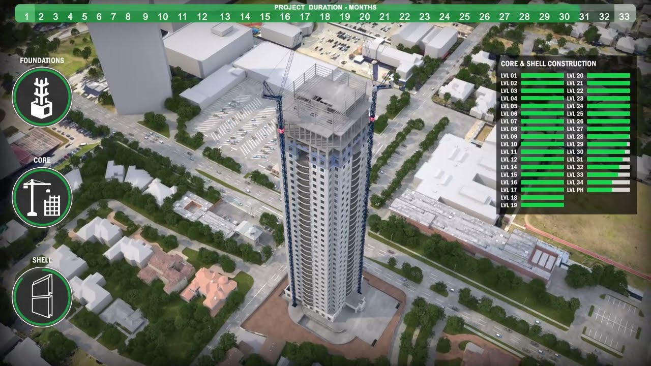 4D Construction Sequence