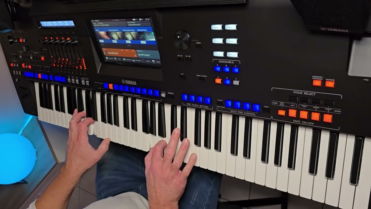 Rut sin de Ruse ( De Boore ) Cover PiddiJo auf Yamaha Genos 2