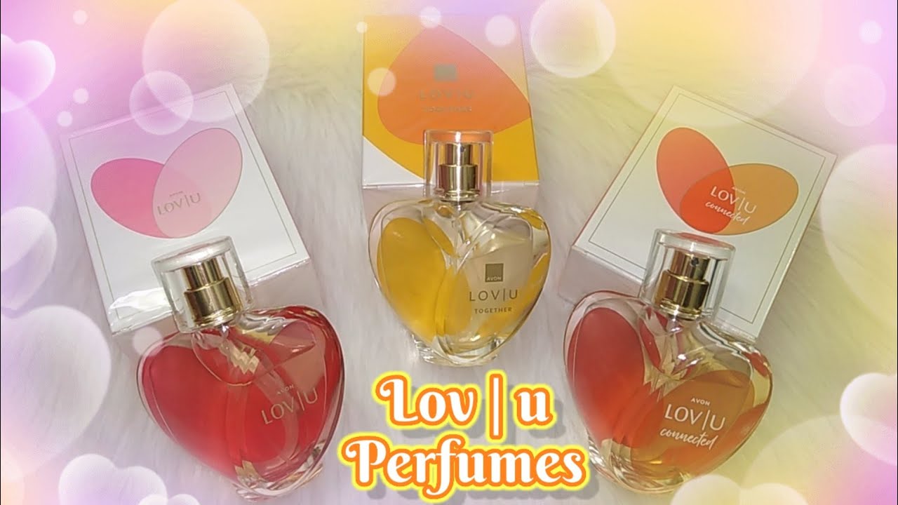عطور لاف يو ❤ lov | u من Avon وسبب انى بطلت اعمل ريفيوهات 🤔 lov u together 💛 lov u connected 🧡