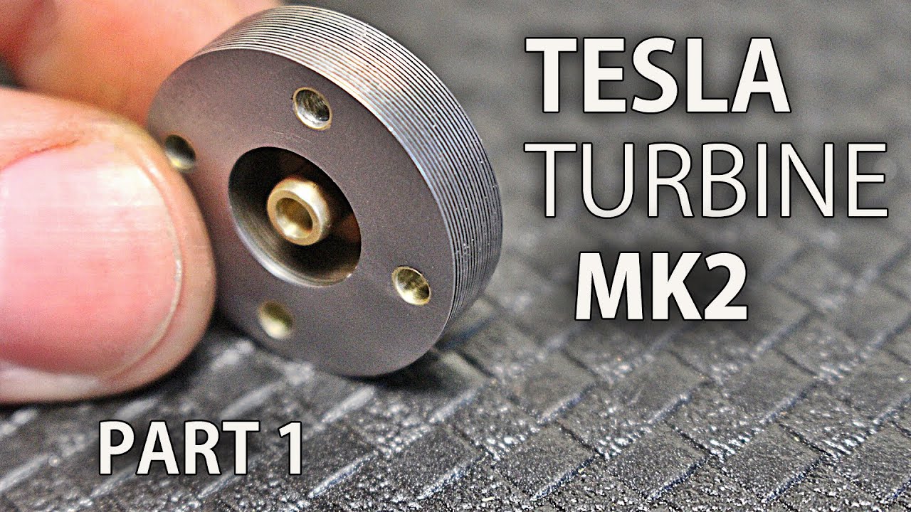 Micro Tesla Turbine Mk2 | Part 1 | The Rotor