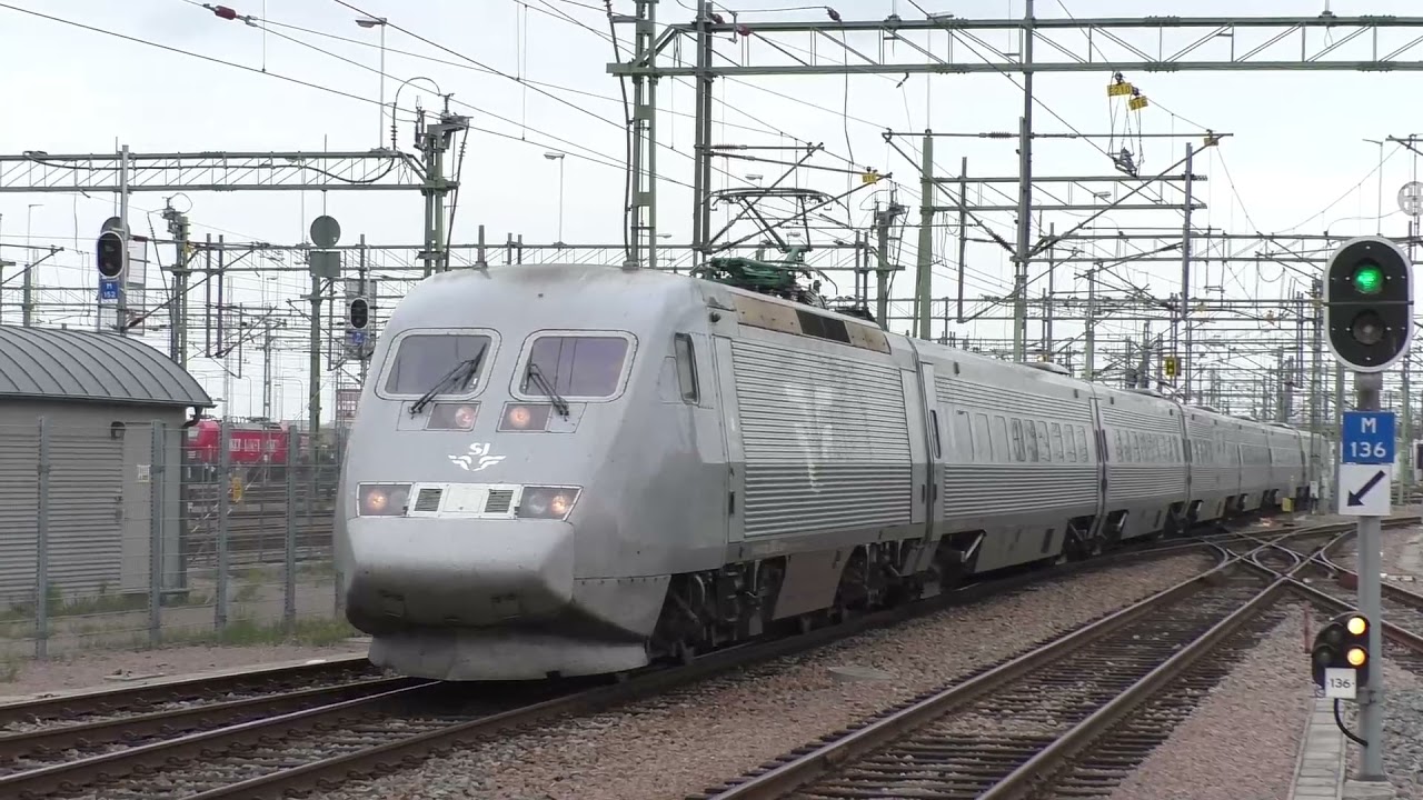 Züge in Malmö C mit Vectron Øresundståg SJ X2 und mehr...