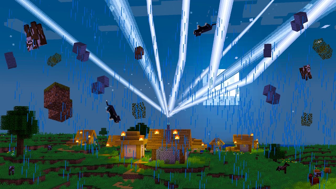 eu causei o FIM DO MEU MUNDO DE MINECRAFT…